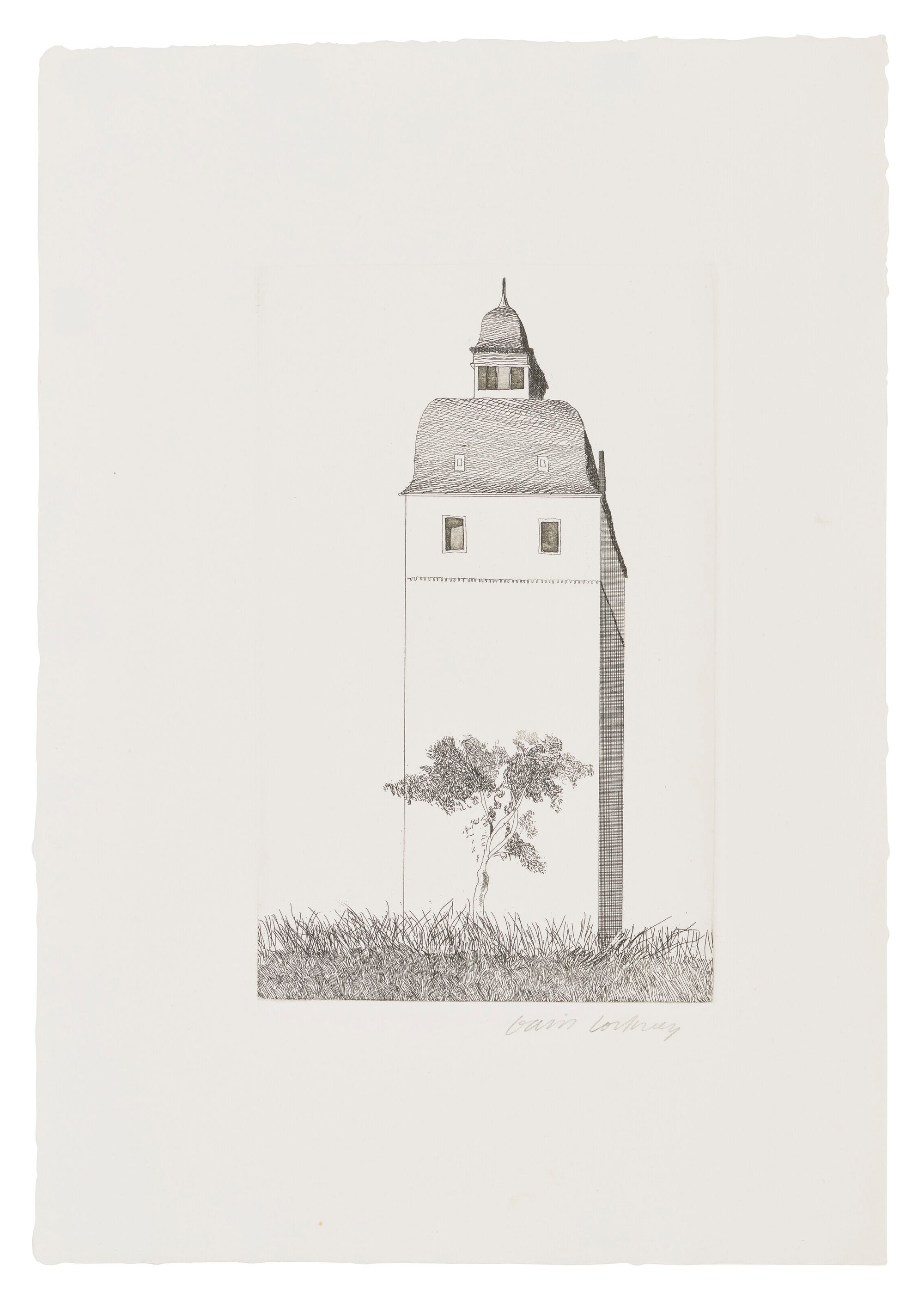 The Bell Tower (from Illustrations for Six Fairy Tales from The Brothers Grimm)