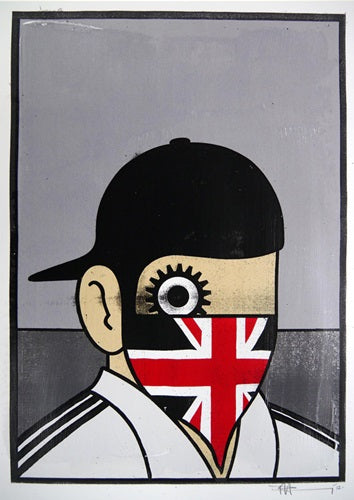 Clockwork Britain (Grey & White)