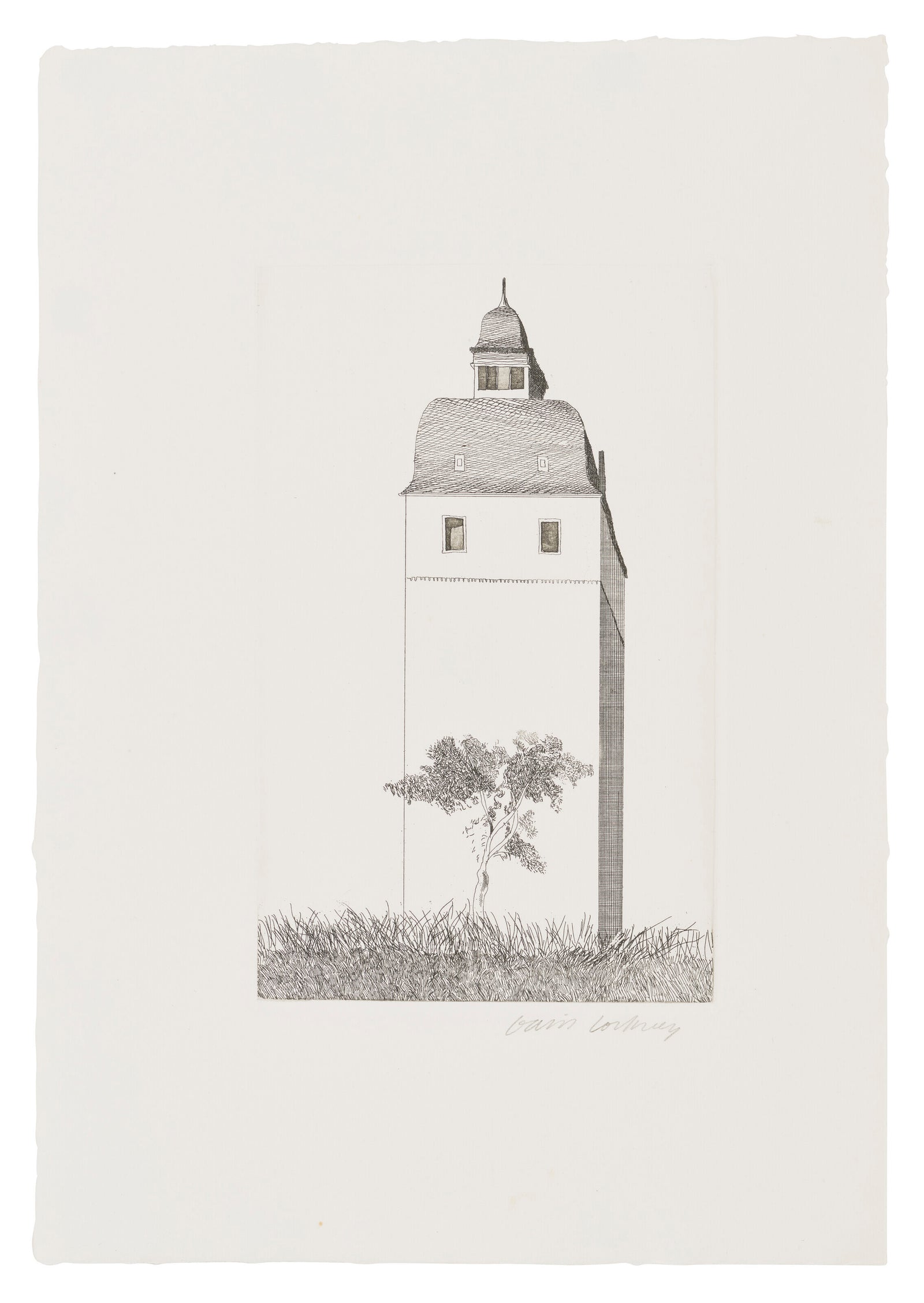 The Bell Tower (from Illustrations for Six Fairy Tales from The Brothers Grimm)