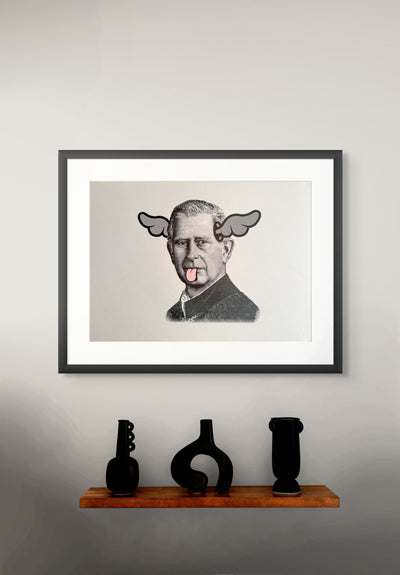 Dog Save the King (hand-finished Asphalt)