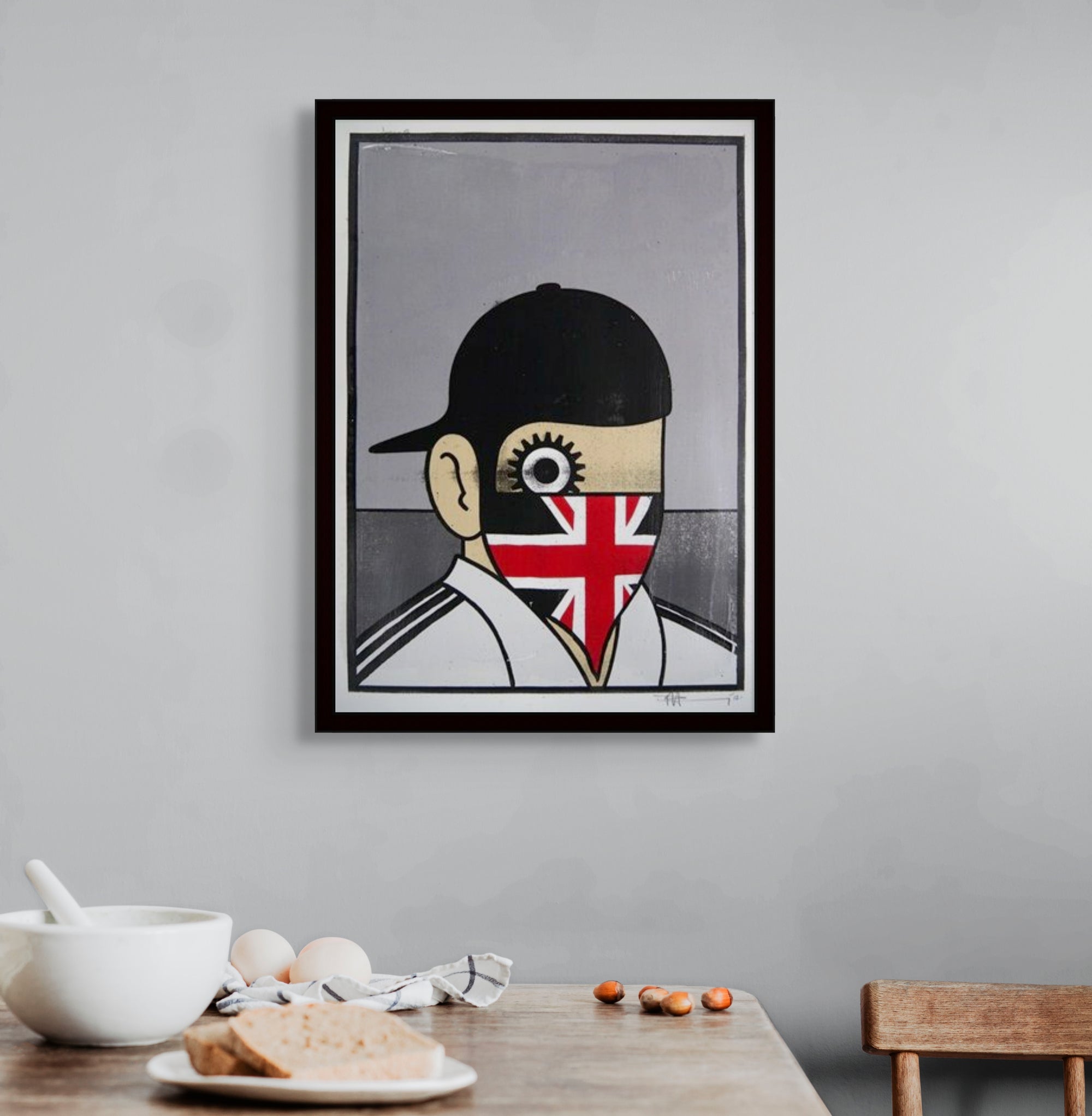 Clockwork Britain (Grey & White)