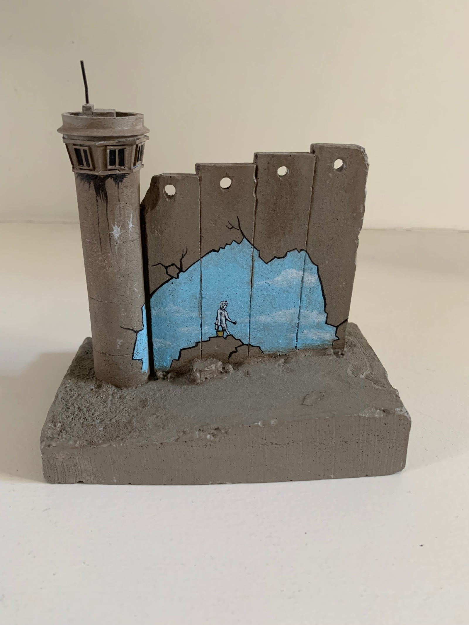 Walled Off Hotel Sculpture (Beach Hill Tower)