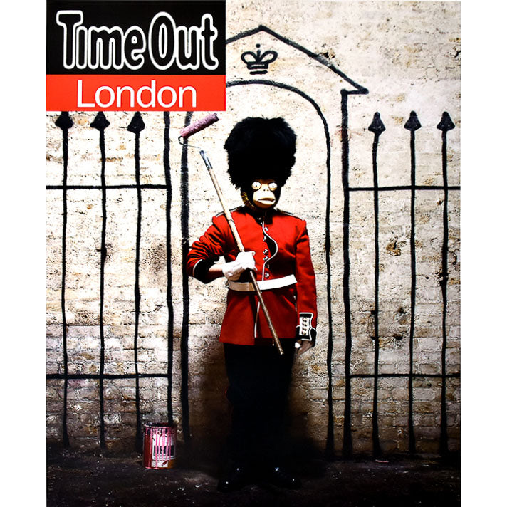 banksy ポスター　2010年　Time out バンクシー Banksy 'Time Out' London poster - Appreciate Art Gallery