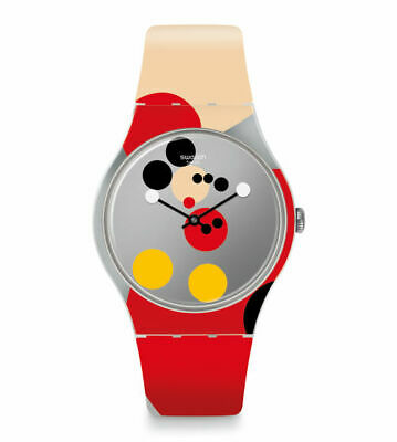 Swatch x Damien Hirst Mirror Spot Mickey SUOZ290S 41mm in